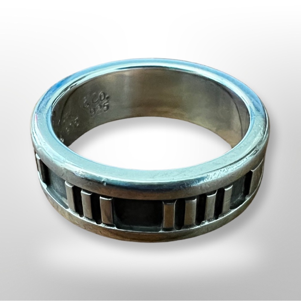 Tiffany and Co. Atlas Narrow Band Size 5 - Picture 2 of 6